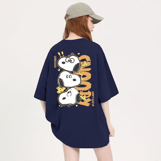 大人可愛い プリント ファッショ 半袖 Tシャツ U-13454