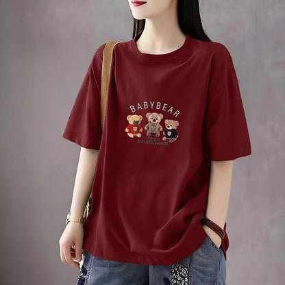 早い者勝ち プリント 肌触りよい Tシャツ U-80097