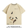 定番シンプル 着心地良い 目立つ  キュート ファッション 半袖 Tシャツ U-13101