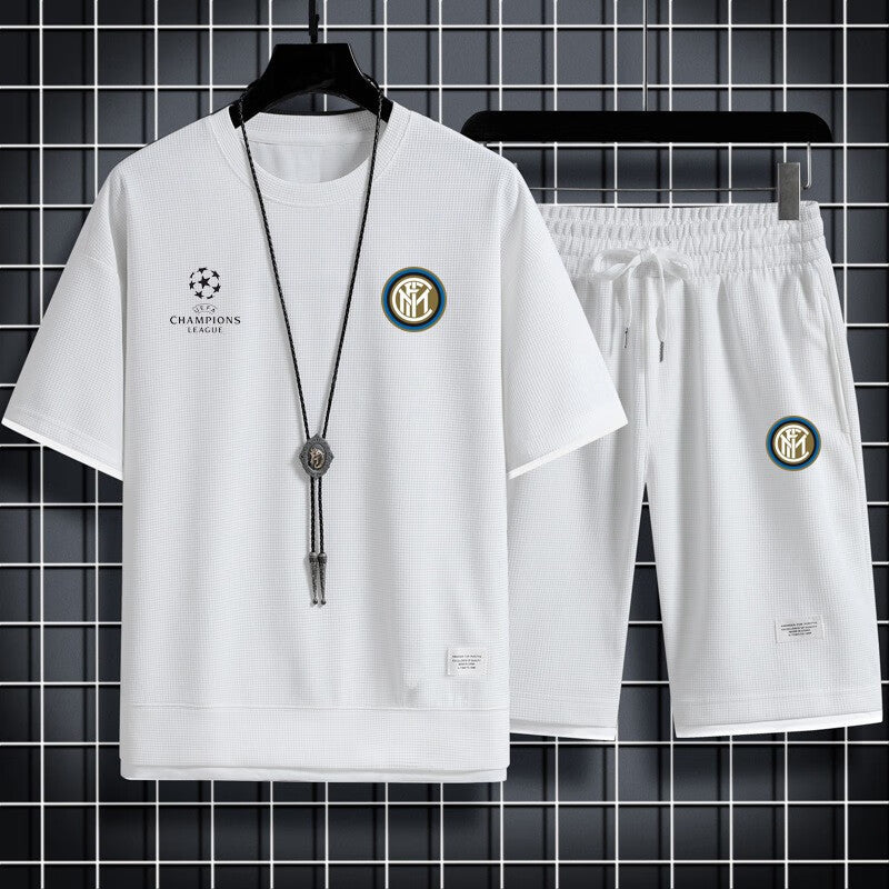男女兼用 上質 Tシャツ & ショーツ セットアップ U-13265