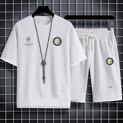 男女兼用 上質 Tシャツ & ショーツ セットアップ U-13265