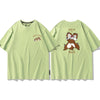 トレンドアイテム 男女兼用 カジュアル 半袖 Tシャツ F-13605