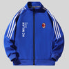 男女兼用 スタンドカラー スポーツ ジャージ ジャケット U-13546