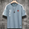 男女兼用 人気 シンプル プリント 半袖 Tシャツ U-13176