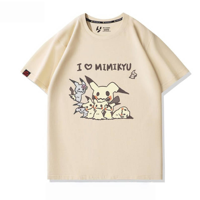 人気キャラ プリント 半袖 Tシャツ U-13143