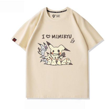 人気キャラ プリント 半袖 Tシャツ U-13143