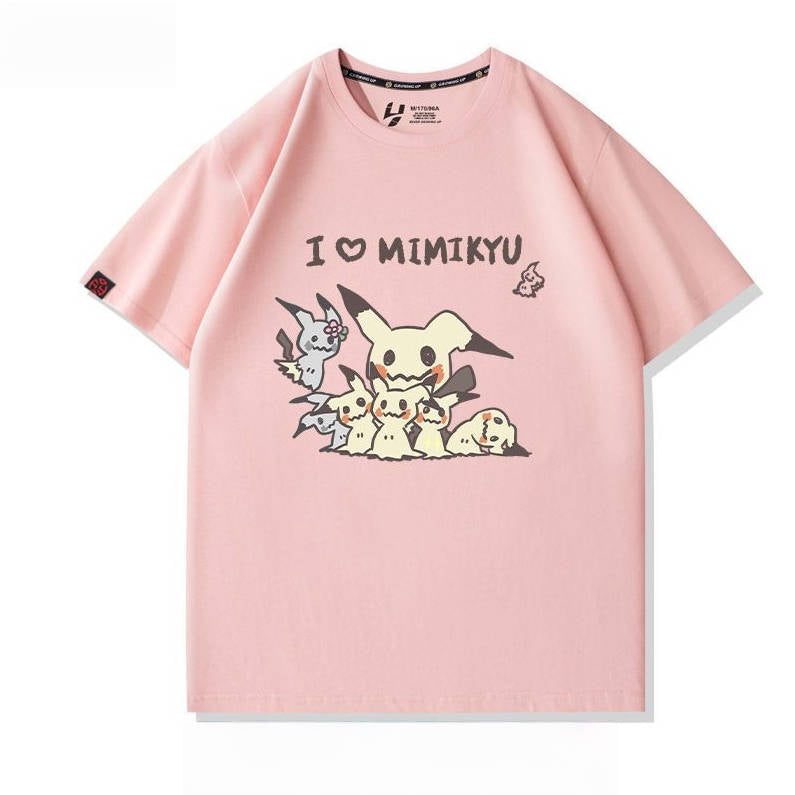人気キャラ プリント 半袖 Tシャツ U-13143