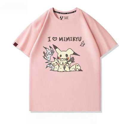 人気キャラ プリント 半袖 Tシャツ U-13143