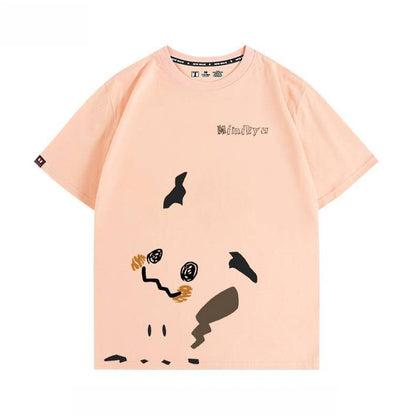 キュート プリント 半袖 Tシャツ U-13137