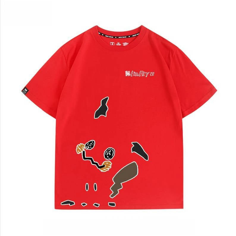 キュート プリント 半袖 Tシャツ U-13137