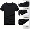 吸汗速乾 スポーツウェア ロゴ入り 半袖 Tシャツ + ハーフパンツ セットアップ U-13153