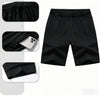 吸汗速乾 スポーツウェア ロゴ入り 半袖 Tシャツ + ハーフパンツ セットアップ U-13153