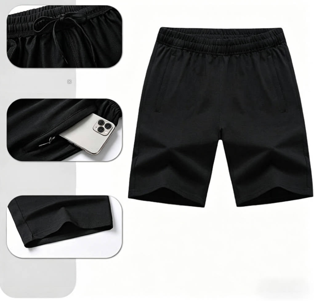 スポーツウェア ロゴ入り 半袖 Tシャツ + ハーフパンツ セットアップ U-13127