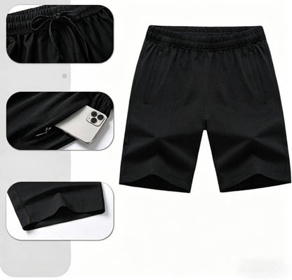 スポーツウェア ロゴ入り 半袖 Tシャツ + ハーフパンツ セットアップ U-13127