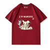 人気キャラ プリント 半袖 男女兼用 Tシャツ U-13116