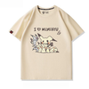 人気キャラ プリント 半袖 男女兼用 Tシャツ U-13116