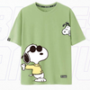人気キャラ プリント 半袖 男女兼用 Tシャツ U-13173