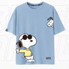 人気キャラ プリント 半袖 男女兼用 Tシャツ U-13173