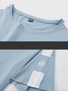男女兼用 人気 シンプル プリント 半袖 Tシャツ U-13175