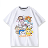 男女兼用 プリント 半袖 Tシャツ U-13195