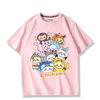 男女兼用 プリント 半袖 Tシャツ U-13195