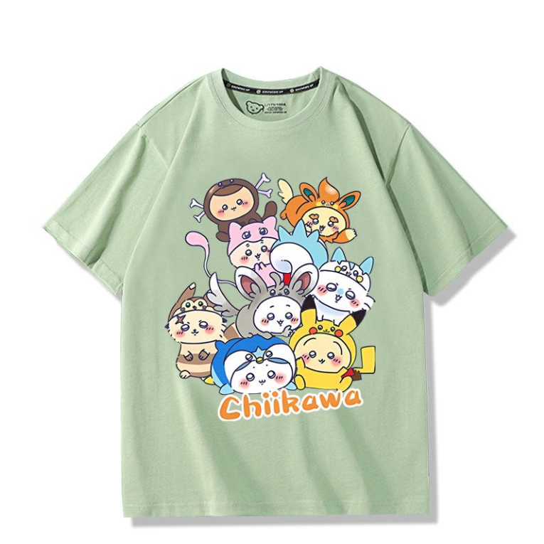 男女兼用 プリント 半袖 Tシャツ U-13195
