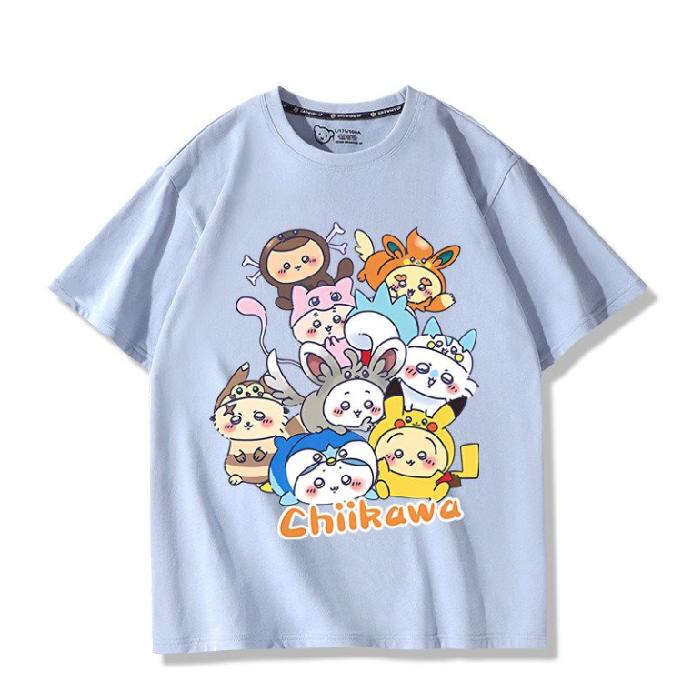 男女兼用 プリント 半袖 Tシャツ U-13195