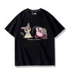 男女兼用 プリント 半袖 Tシャツ U-13196