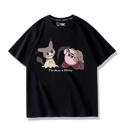 男女兼用 プリント 半袖 Tシャツ U-13196