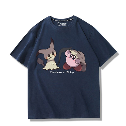 男女兼用 プリント 半袖 Tシャツ U-13196