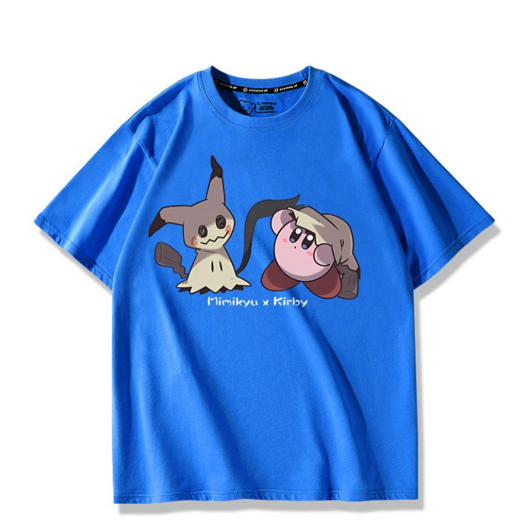 男女兼用 プリント 半袖 Tシャツ U-13196
