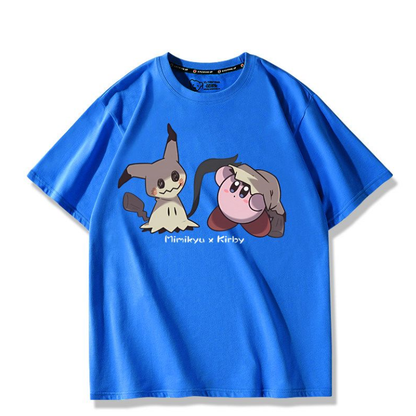 男女兼用 プリント 半袖 Tシャツ U-13196