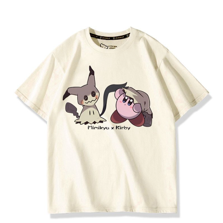 男女兼用 プリント 半袖 Tシャツ U-13196