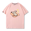 男女兼用 プリント 半袖 Tシャツ U-13199