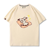 男女兼用 プリント 半袖 Tシャツ U-13199