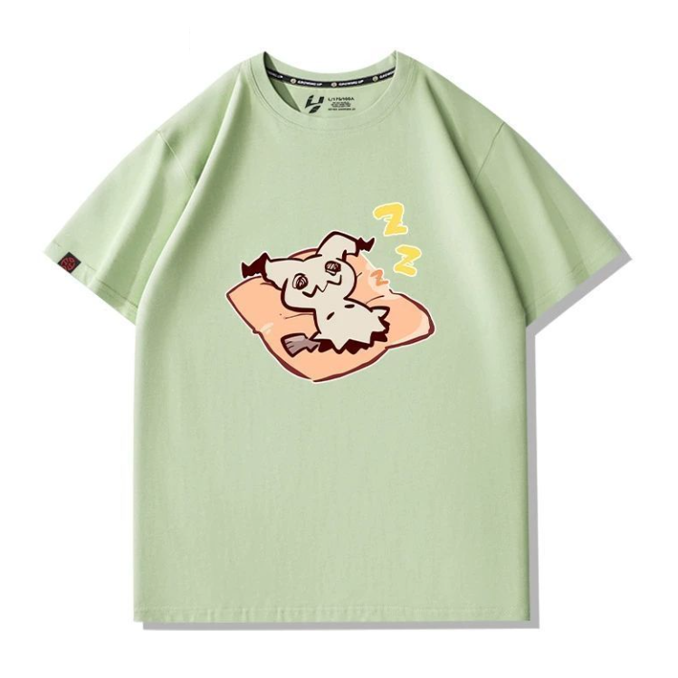 男女兼用 プリント 半袖 Tシャツ U-13199
