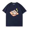 男女兼用 プリント 半袖 Tシャツ U-13199