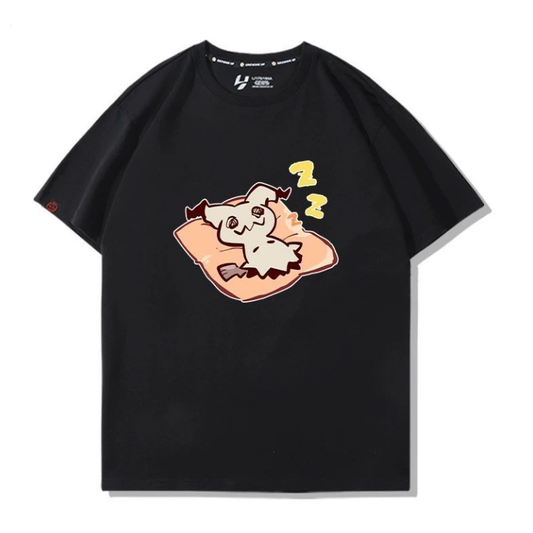 男女兼用 プリント 半袖 Tシャツ U-13199