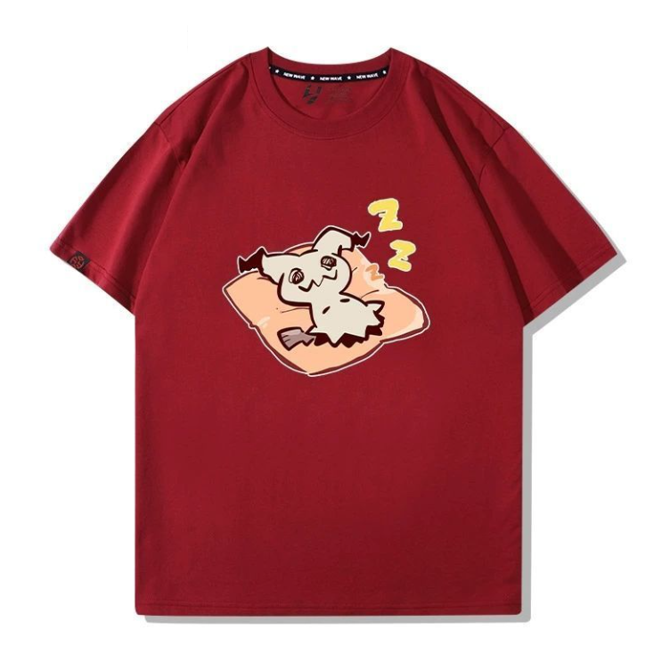 男女兼用 プリント 半袖 Tシャツ U-13199