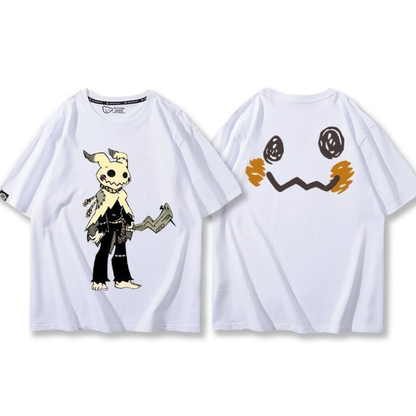 男女兼用 プリント 半袖 Tシャツ U-13201