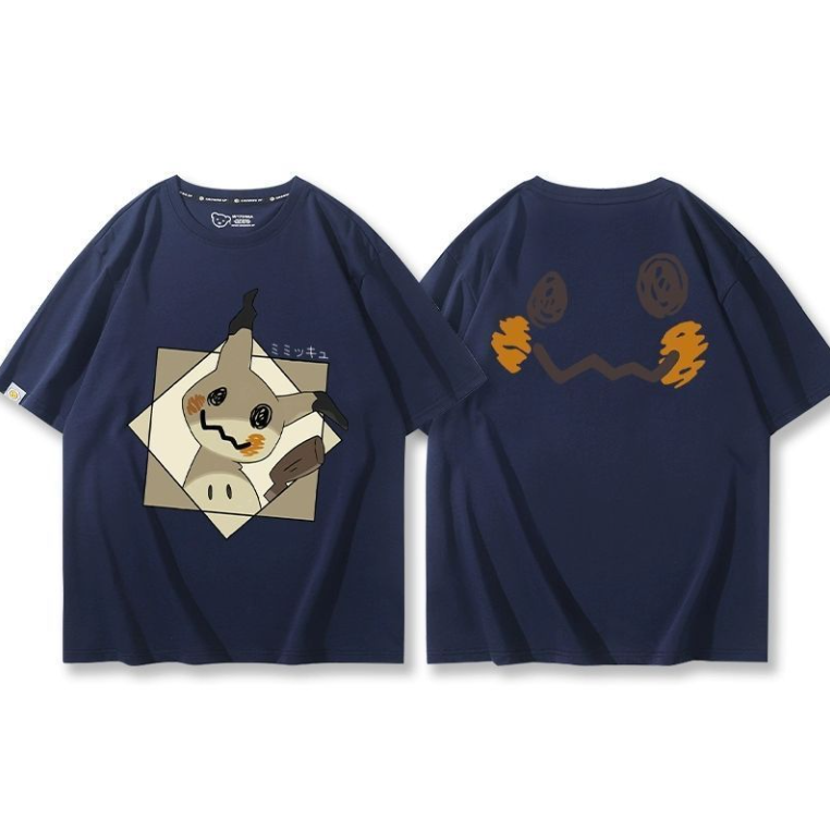 男女兼用 プリント 半袖 Tシャツ U-13201