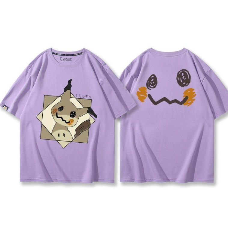 男女兼用 プリント 半袖 Tシャツ U-13201