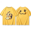 男女兼用 シンプル プリント 半袖 Tシャツ U-13202
