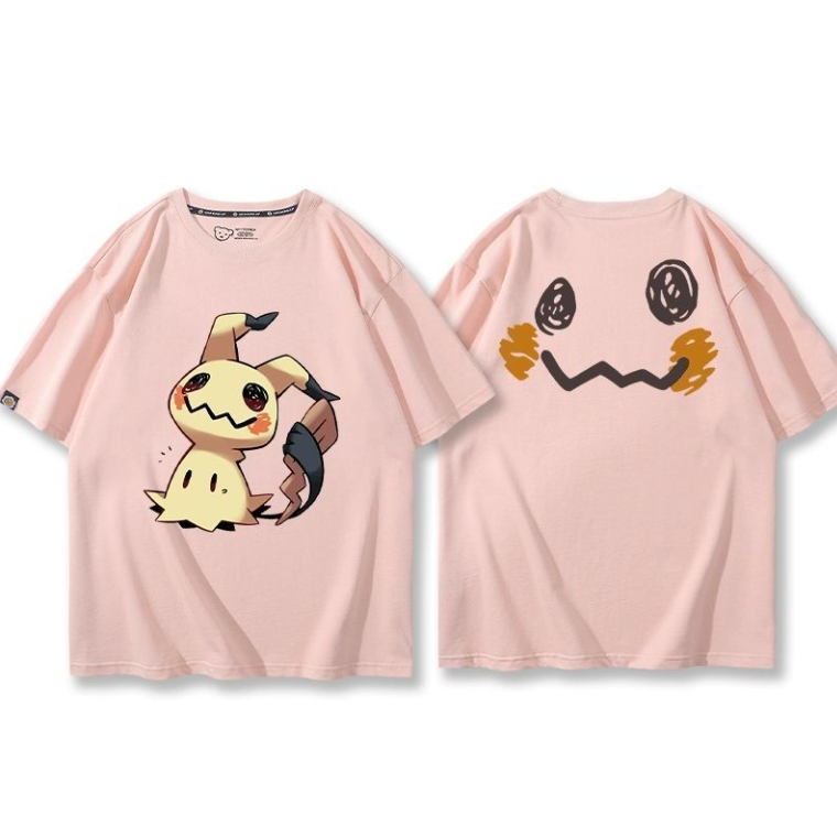 男女兼用 シンプル プリント 半袖 Tシャツ U-13202