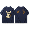 男女兼用 人気 シンプル プリント 半袖 Tシャツ U-13203
