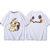 男女兼用 シンプル プリント 半袖 Tシャツ U-13202