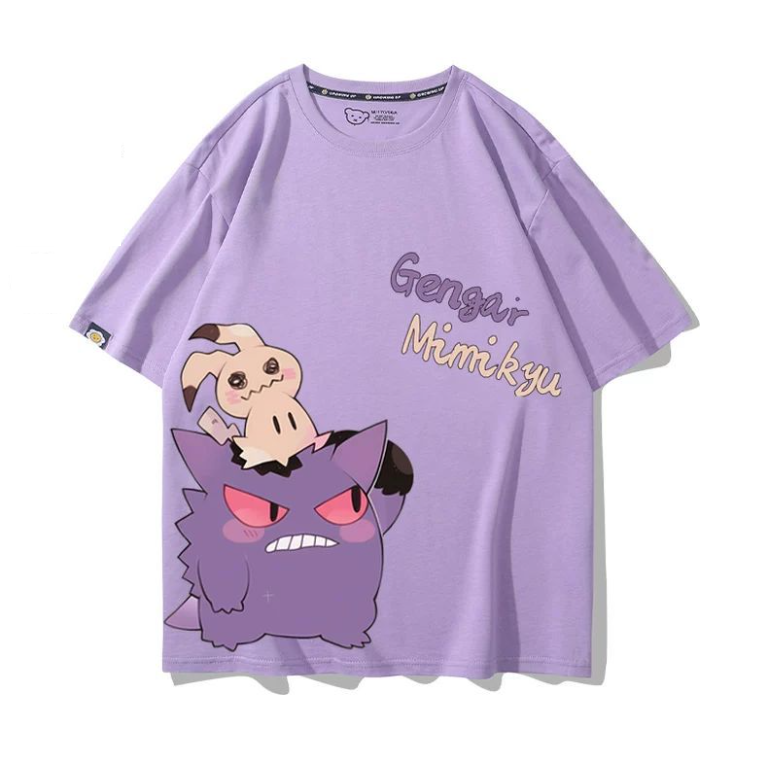 男女兼用 シンプル プリント 半袖 Tシャツ U-13205