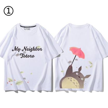 男女兼用 快適 プリント 半袖 Tシャツ U-13193
