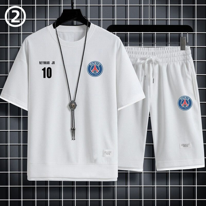 男女兼用 大人気アイテム Tシャツ & ショーツ セットアップ U-13241