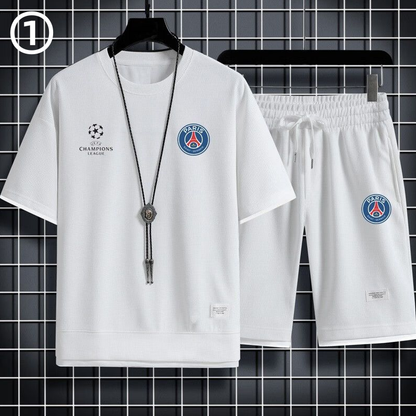 男女兼用 大人気アイテム Tシャツ & ショーツ セットアップ U-13241